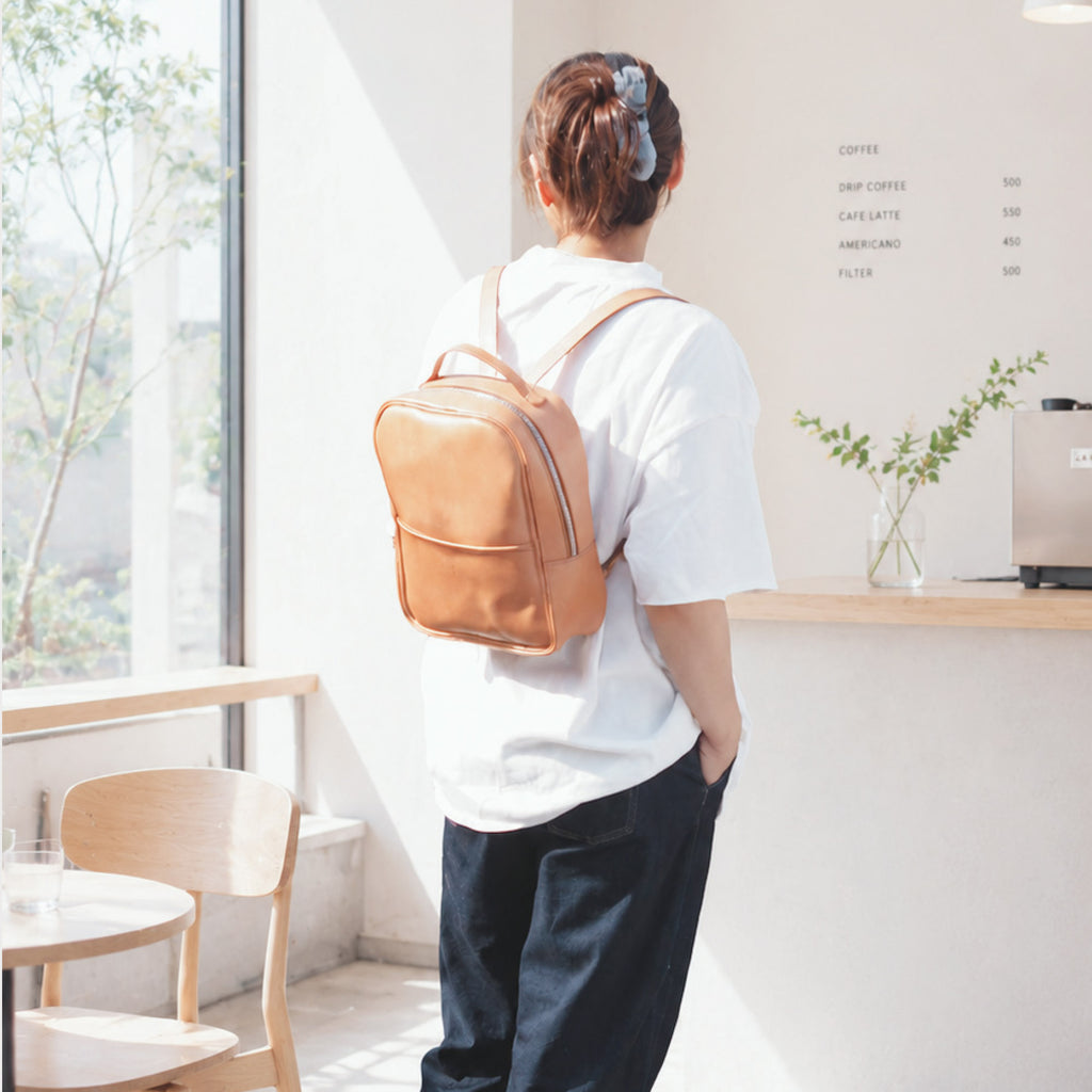 ファスナーリュック