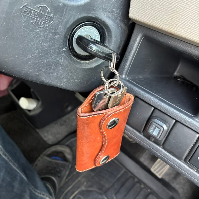 Multi-key case with card slots