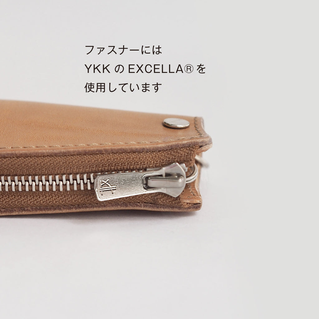 スマートキーがすっぽり入るファスナーキーケース
