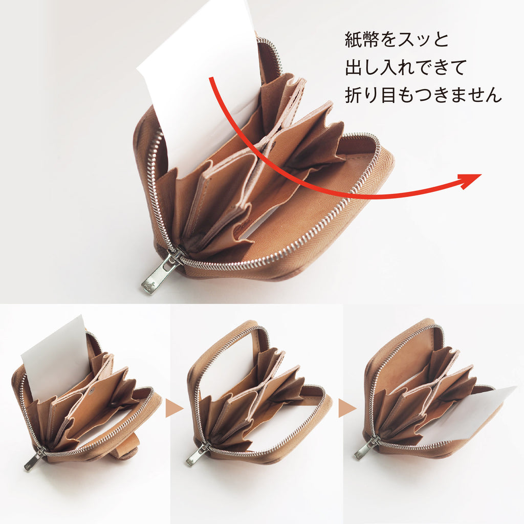 ミニファスナー財布
