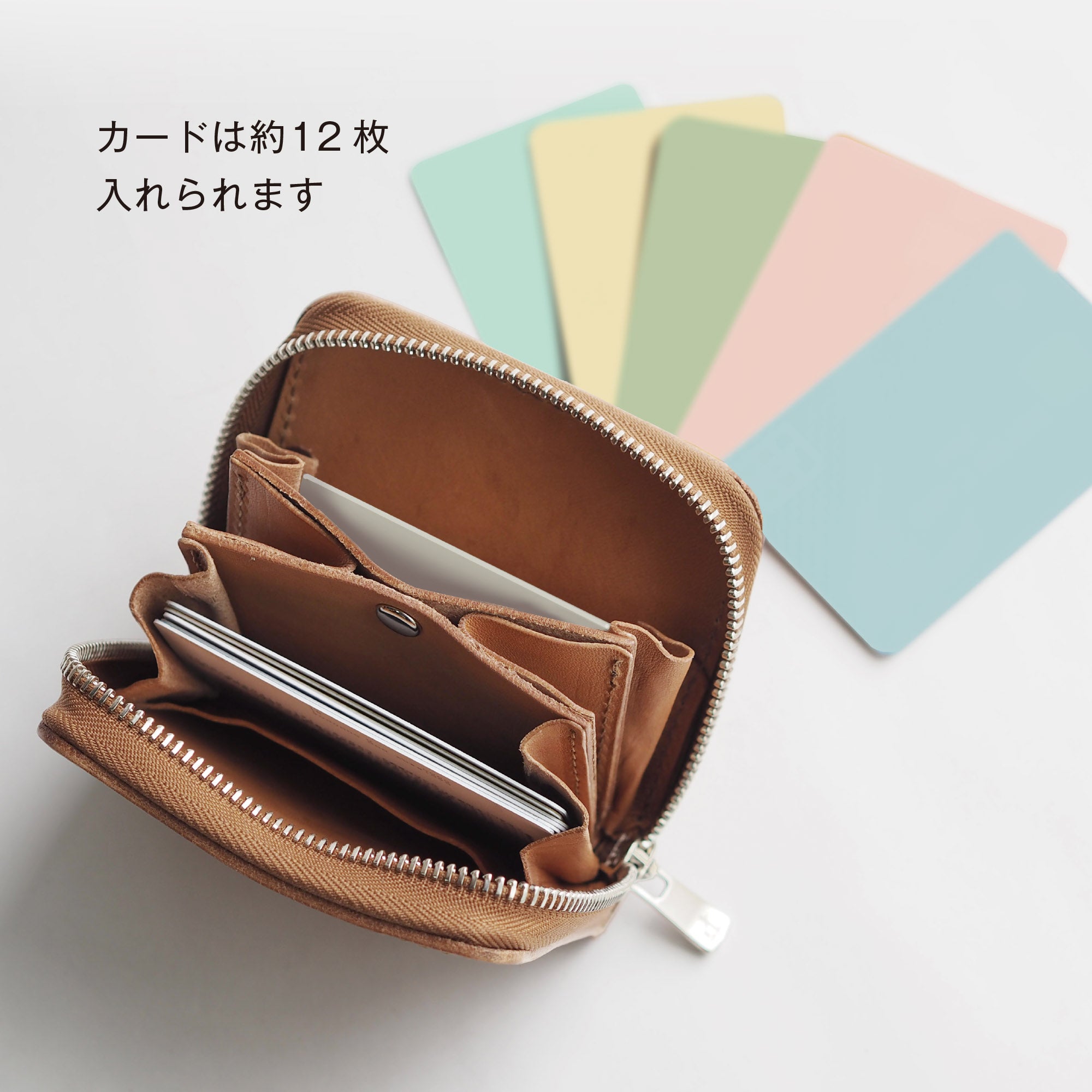 ミニファスナー財布